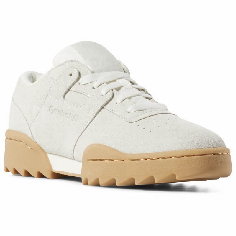 Tenisi Reebok Workout Ripple Og Dama Albi/Maro Romania UN6844WH